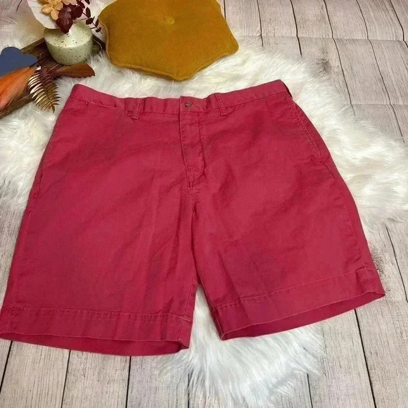 Polo Ralph Lauren Coral Pink Chino Shorts Size 36 - Picture 1 of 6